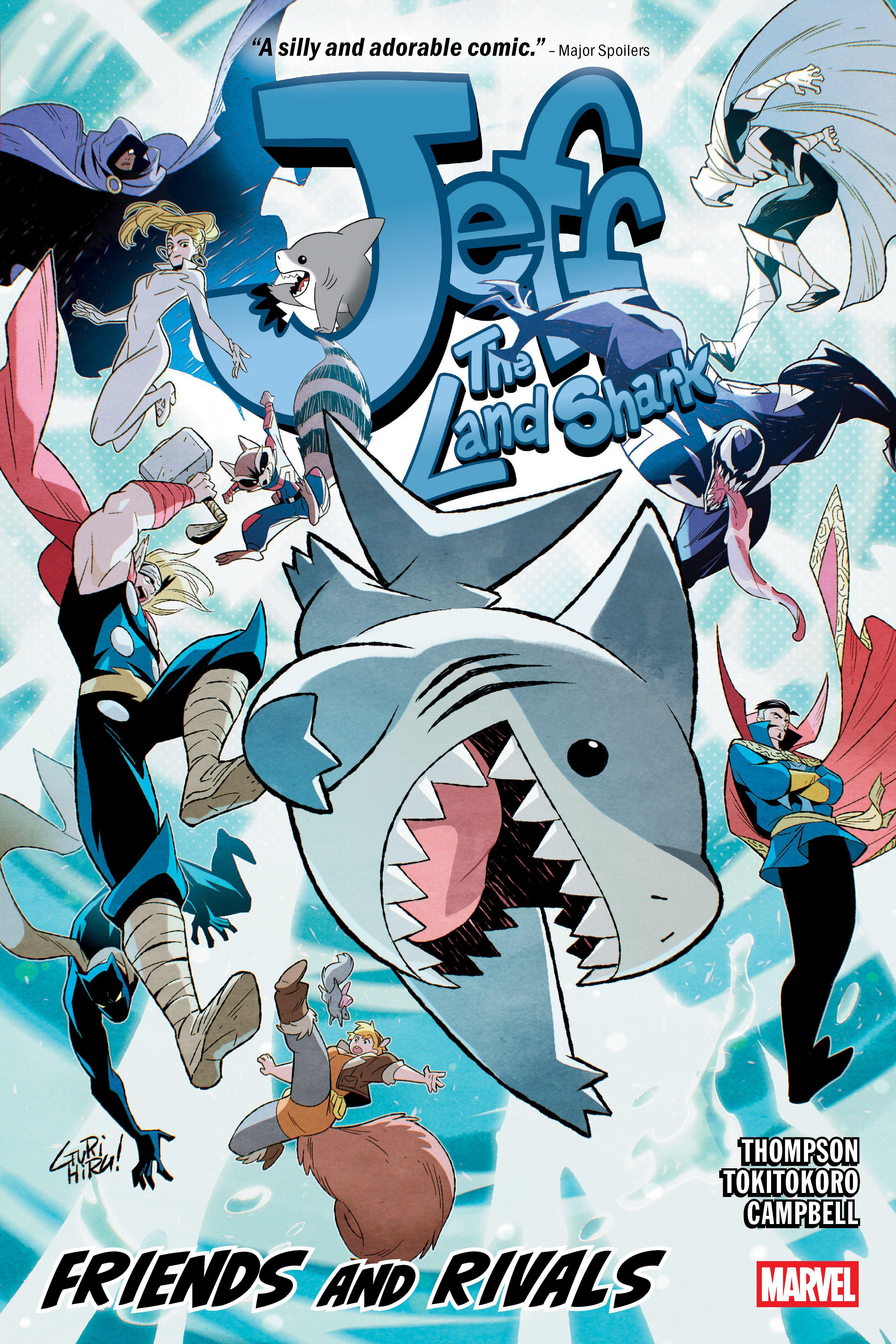 Vorderes Coverbild Jeff the Land Shark: Friends and Rivals