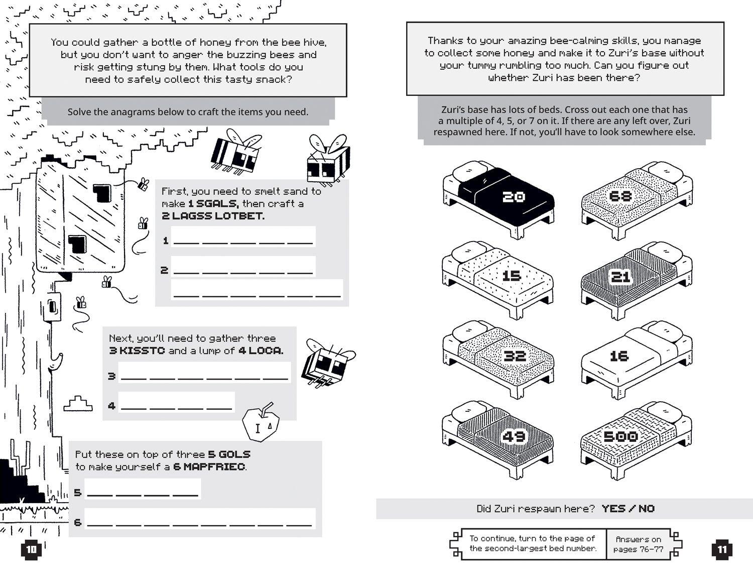 Beispielinhalt (Bild) Minecraft Puzzle Adventure: A Warden's Warning