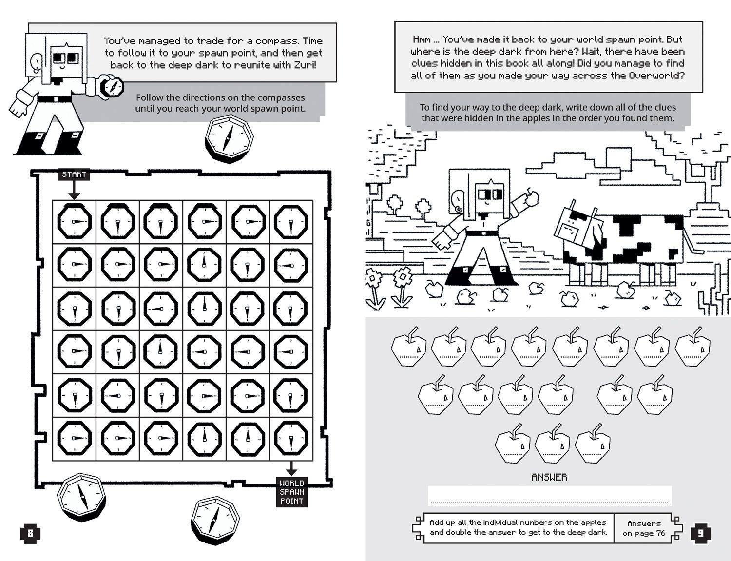 Beispielinhalt (Bild) Minecraft Puzzle Adventure: A Warden's Warning