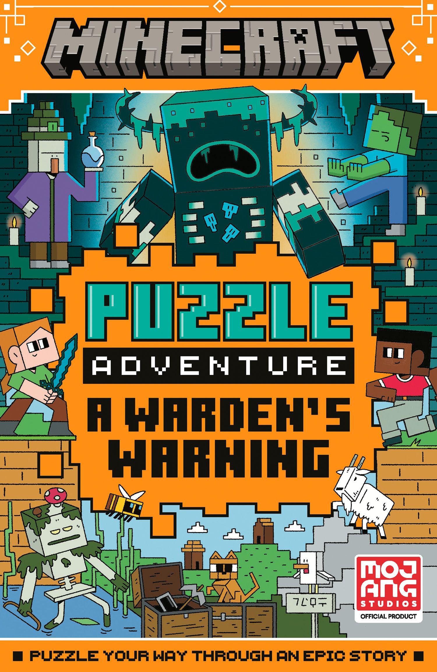Vorderes Coverbild Minecraft Puzzle Adventure: A Warden's Warning
