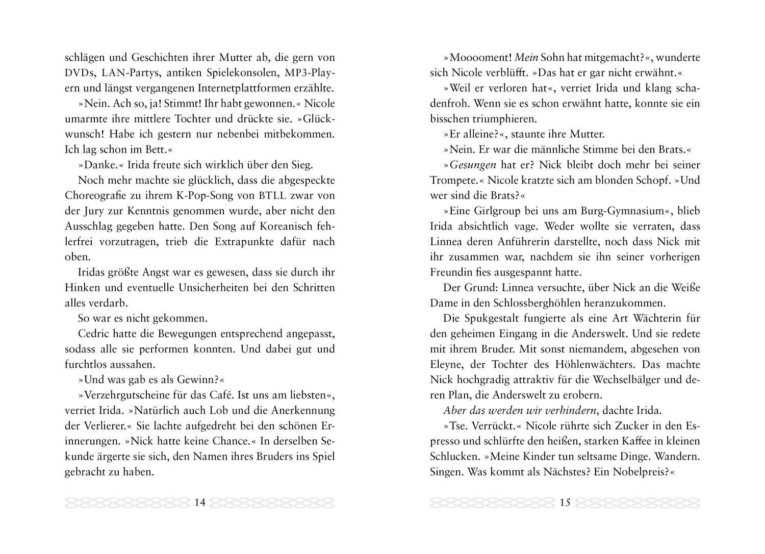 Beispielinhalt (Bild) Irida 2. Irida und das Rätsel der Ruine