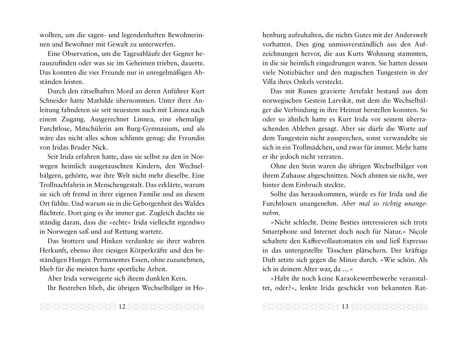 Beispielinhalt (Bild) Irida 2. Irida und das Rätsel der Ruine