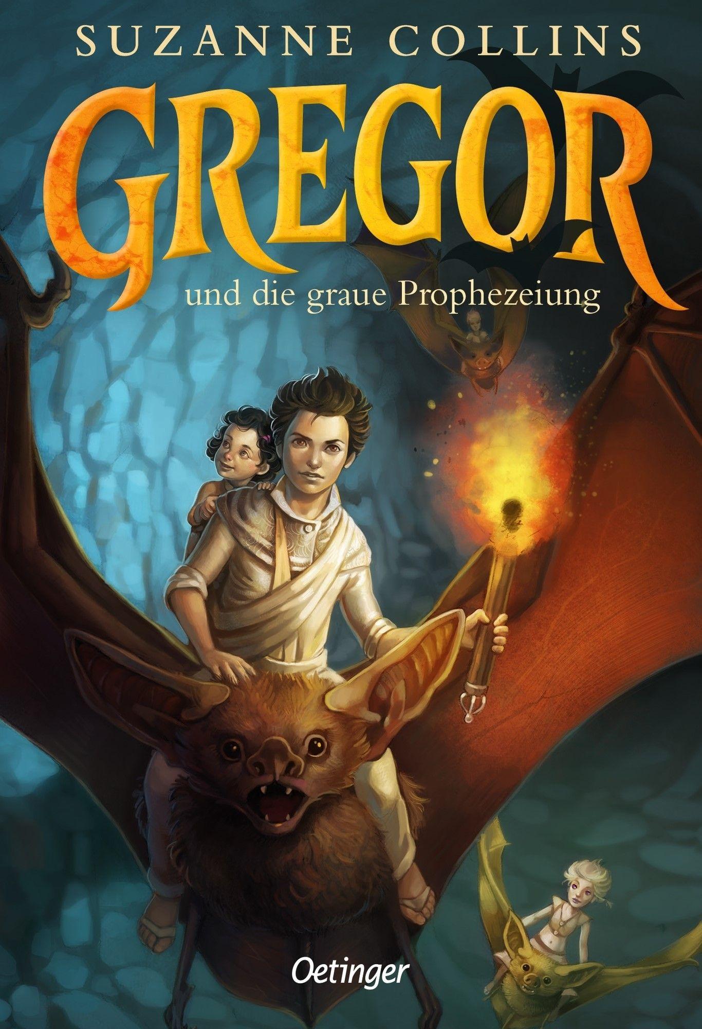 Vorderes Coverbild Gregor 1. Gregor und die graue Prophezeiung