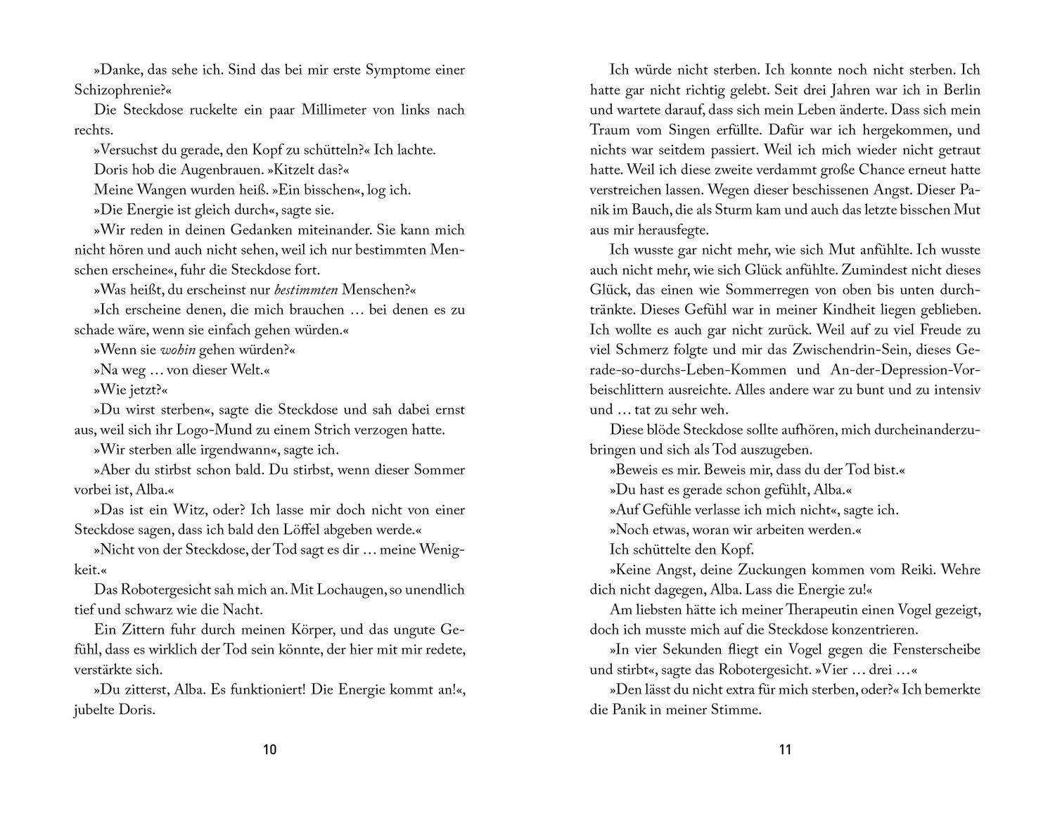 Beispielinhalt (Bild) Du hast noch einen Sommer, sagt der Tod