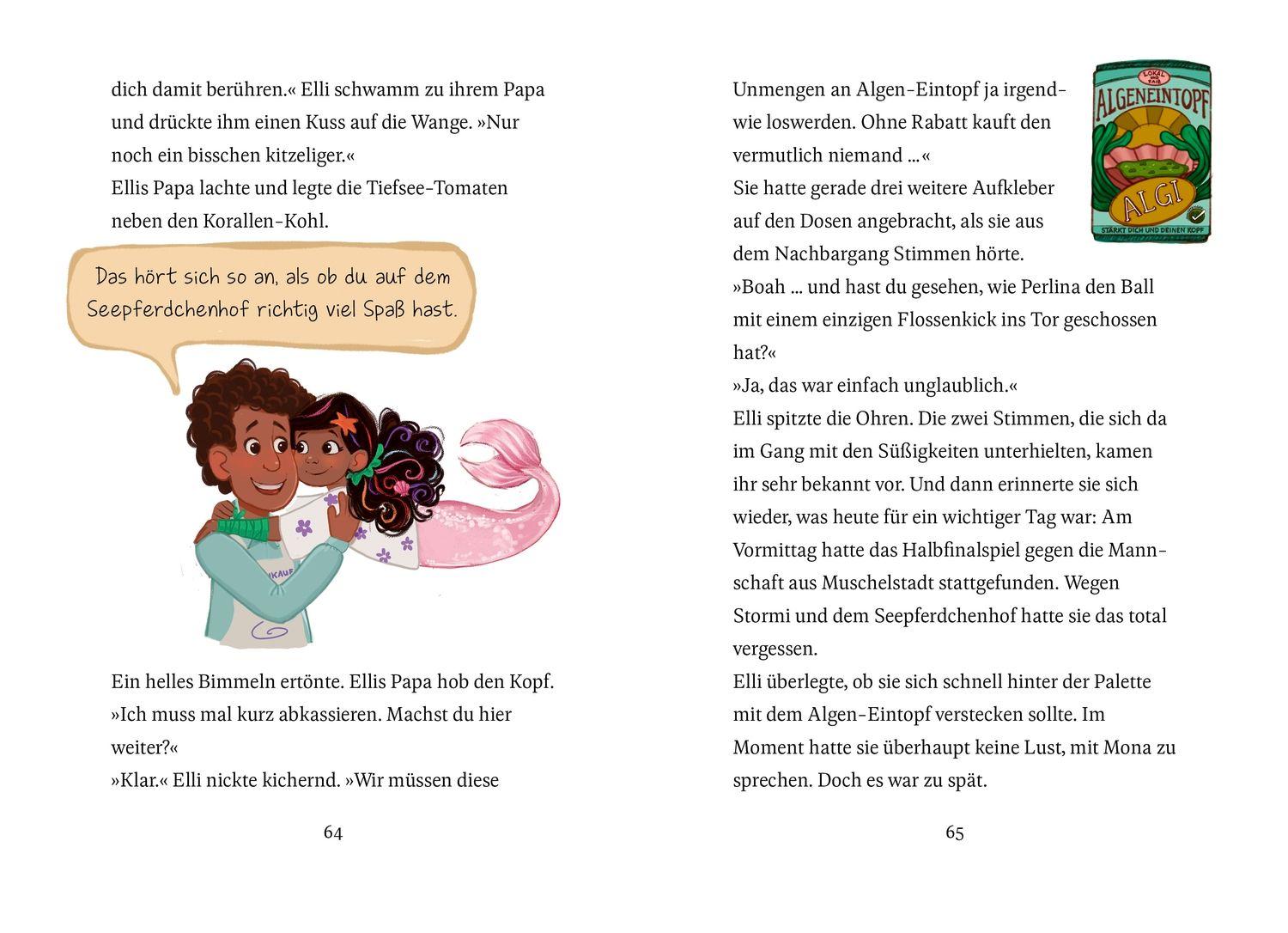 Beispielinhalt (Bild) Mein Seepferdchenhof 1. Wilde Flosse, großes Herz