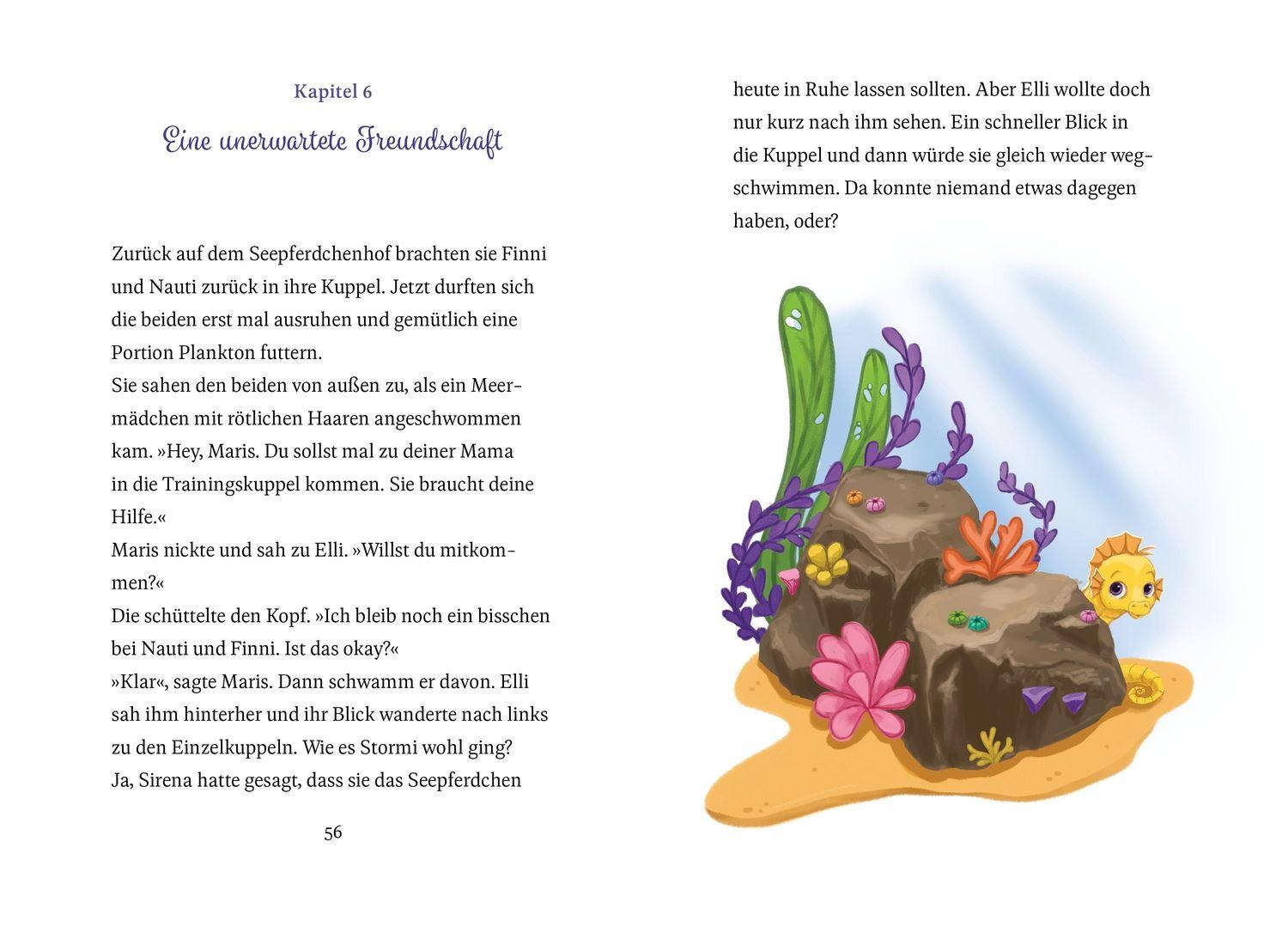 Beispielinhalt (Bild) Mein Seepferdchenhof 1. Wilde Flosse, großes Herz