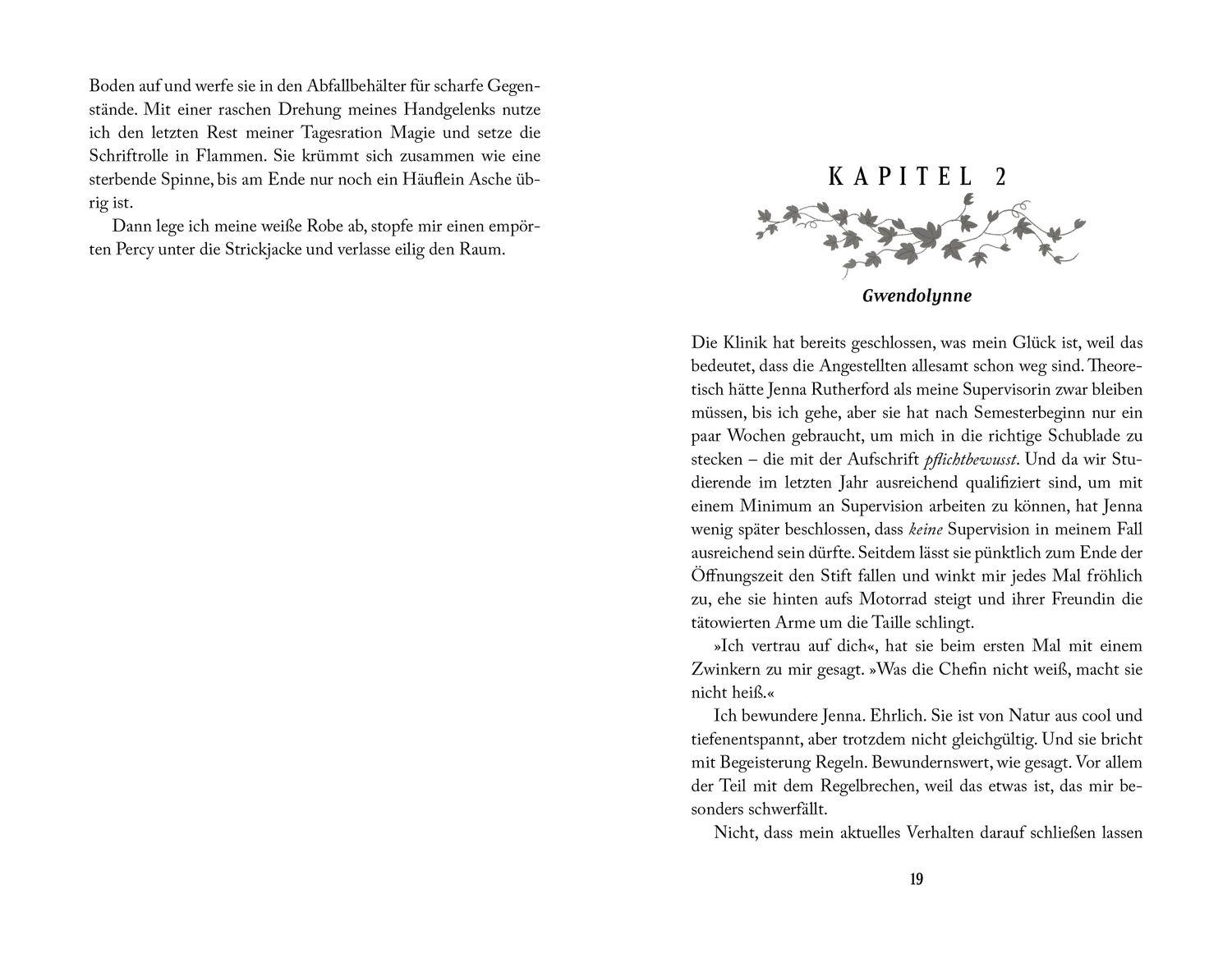 Beispielinhalt (Bild) Seamere College 1. Strange Familiars