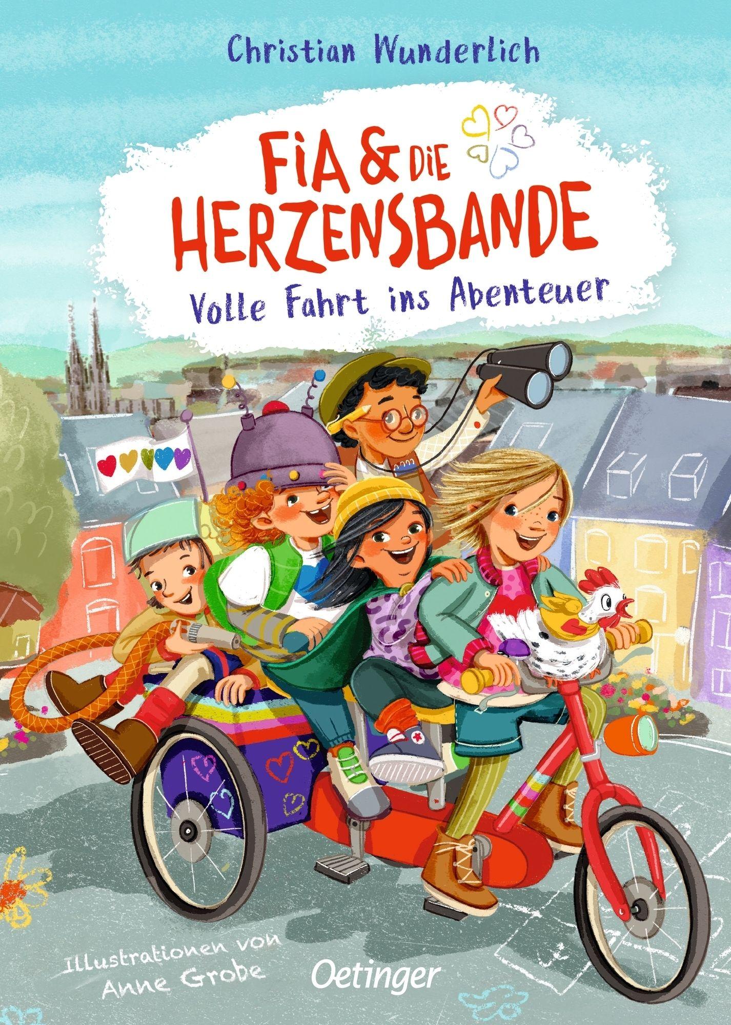 Vorderes Coverbild Fia & die Herzensbande 2. Volle Fahrt ins Abenteuer