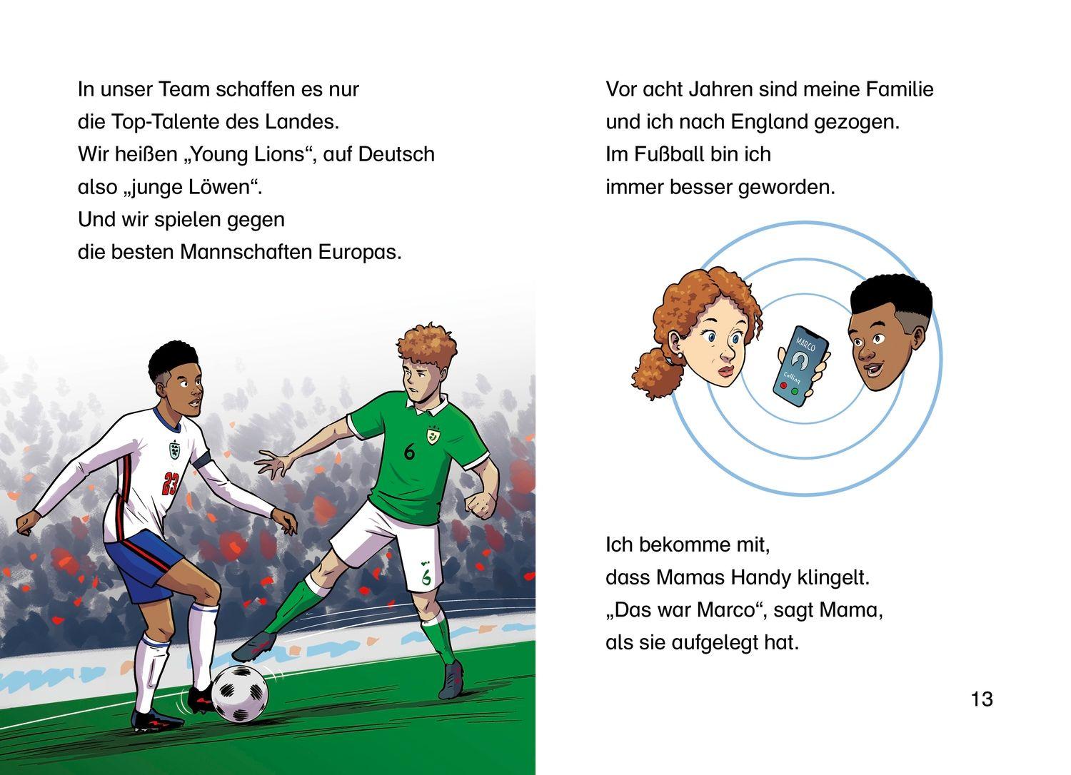 Beispielinhalt (Bild) Jamal Musiala. Mein Start bei den Bayern