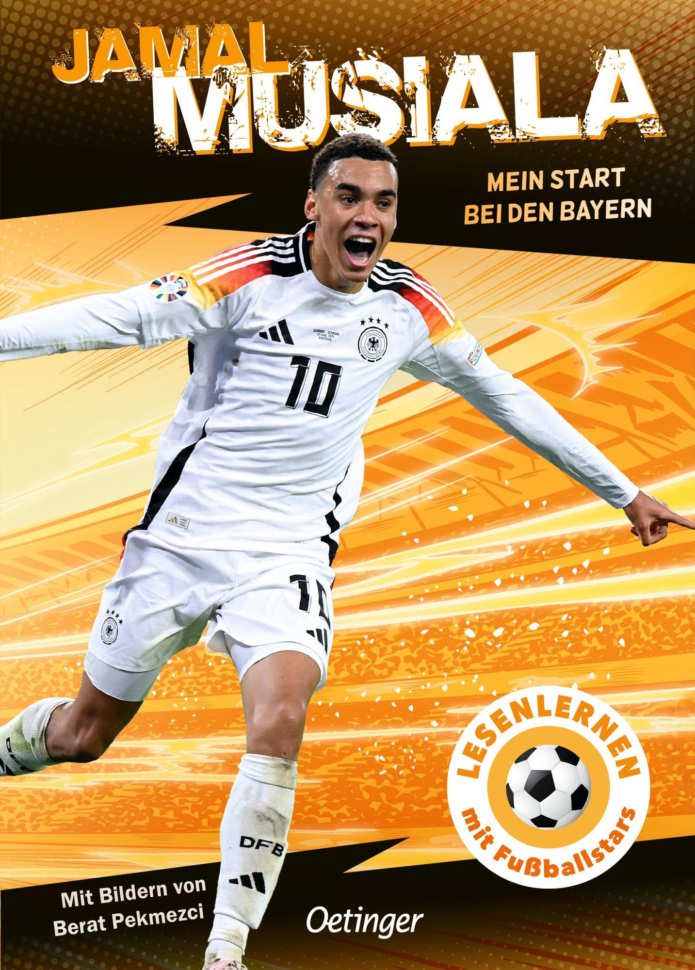 Vorderes Coverbild Jamal Musiala. Mein Start bei den Bayern