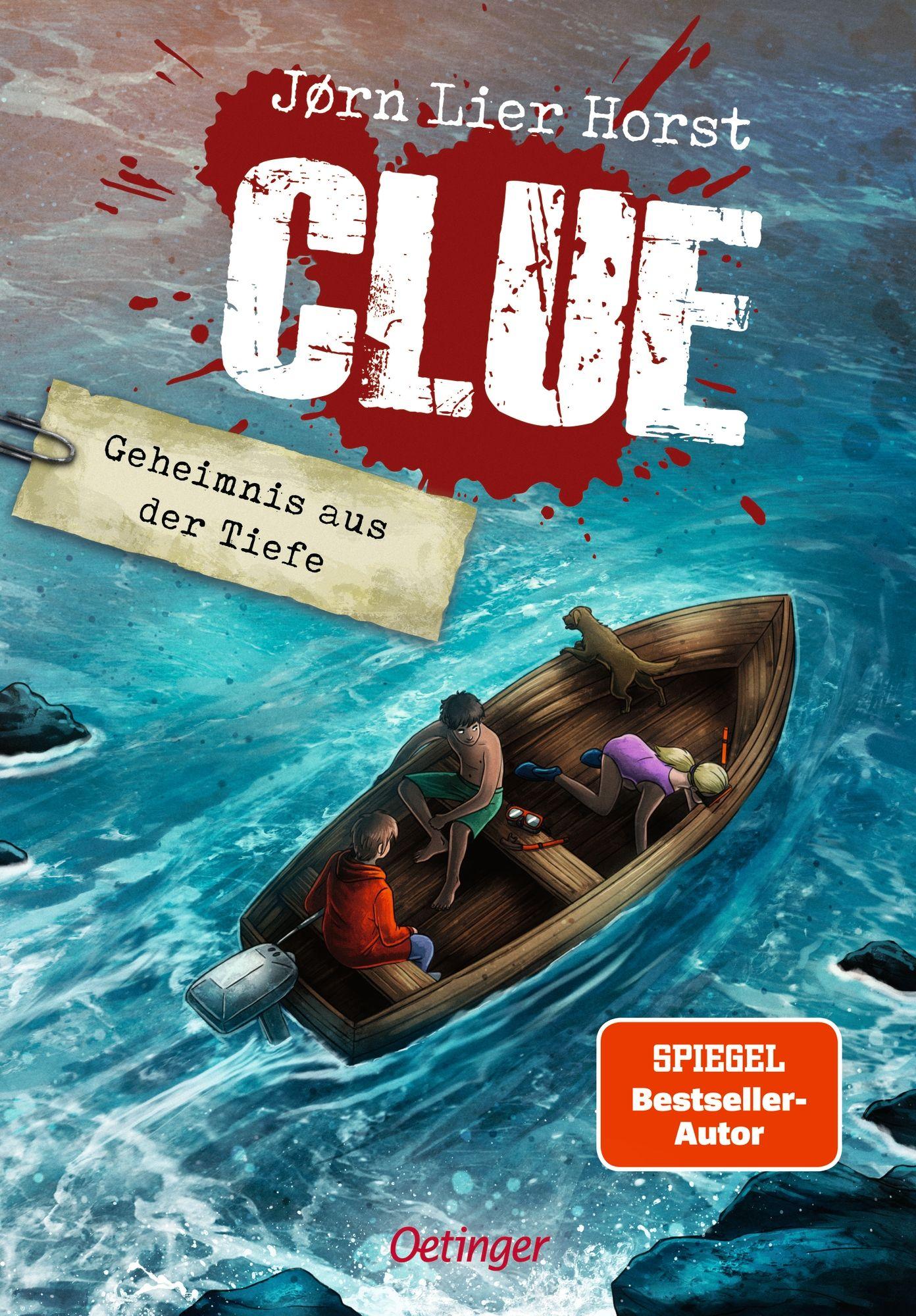 Vorderes Coverbild CLUE 3. Geheimnis aus der Tiefe