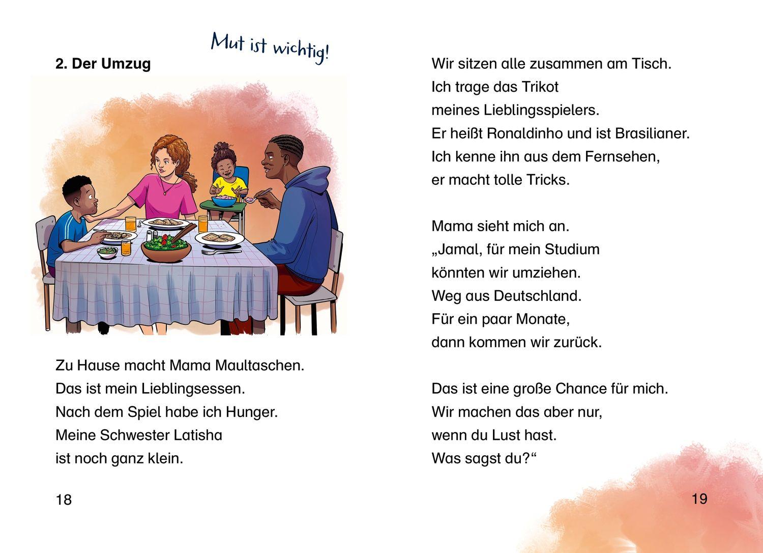 Beispielinhalt (Bild) Jamal Musiala. Mein Fußball-Abenteuer beginnt