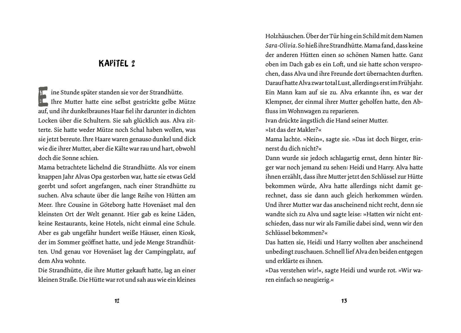 Beispielinhalt (Bild) Gänsehaut in Hovenäset 2. Sternengrab