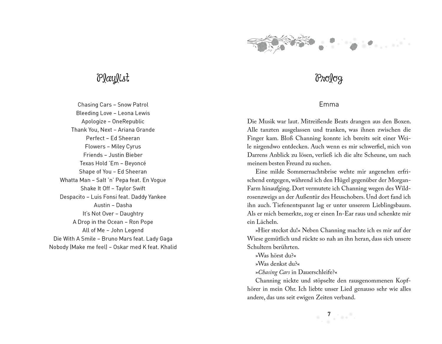 Beispielinhalt (Bild) Wild Roses & Fireflies