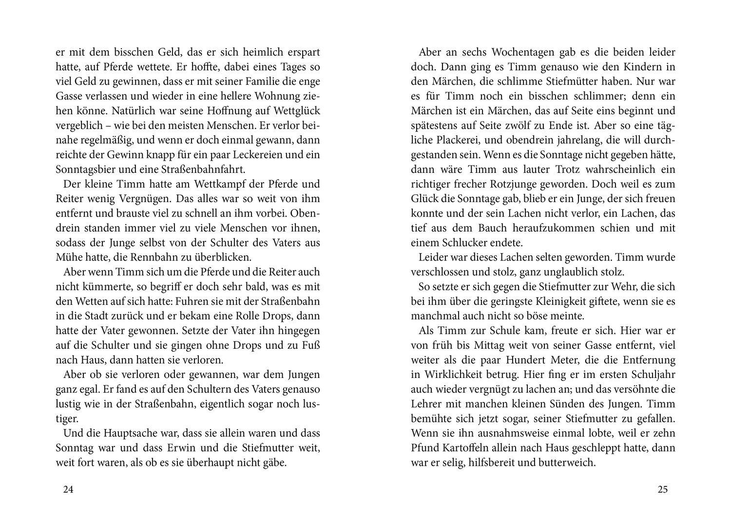 Beispielinhalt (Bild) Timm Thaler oder Das verkaufte Lachen