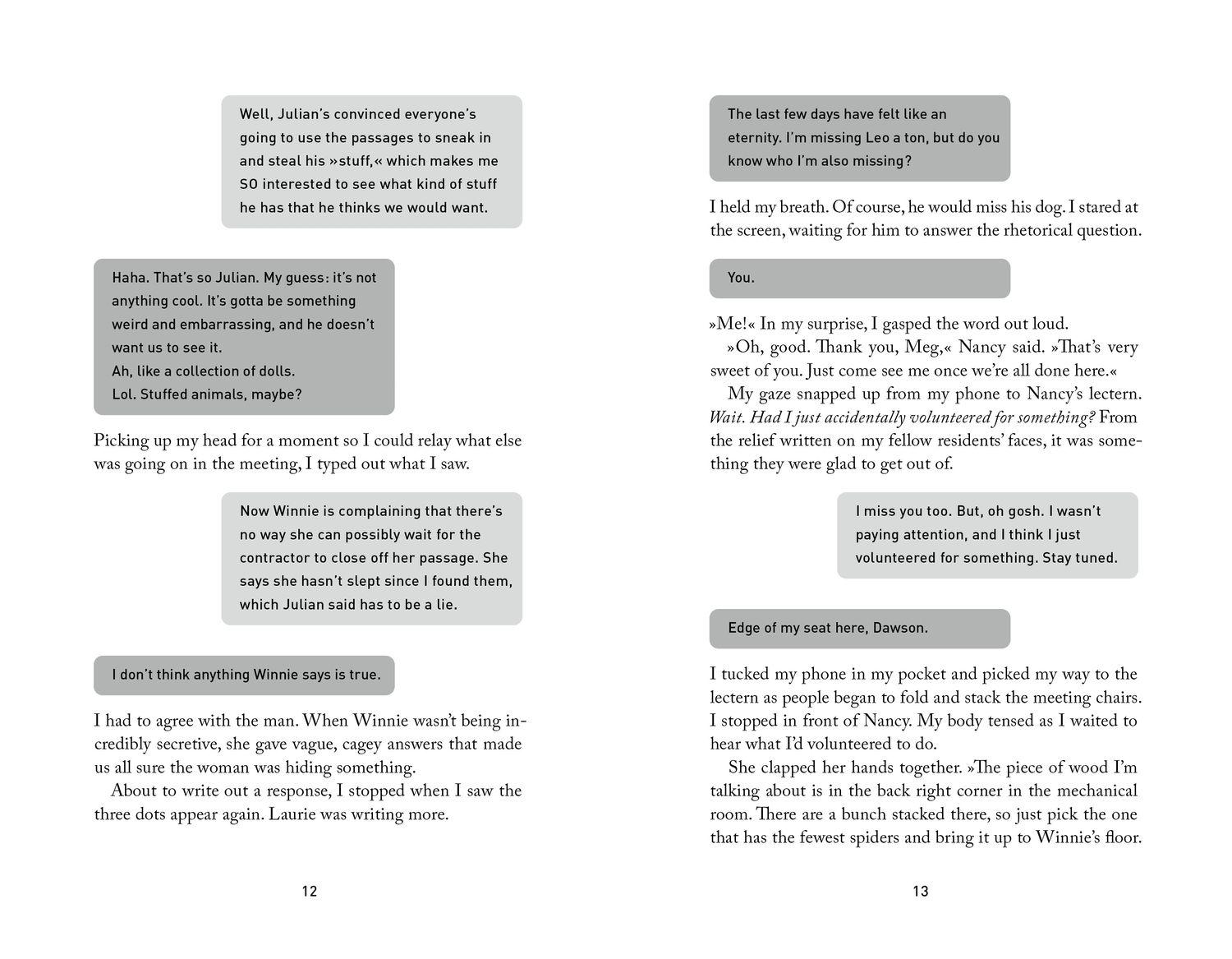 Beispielinhalt (Bild) The Morrisey Mysteries 2. A Secret Staircase