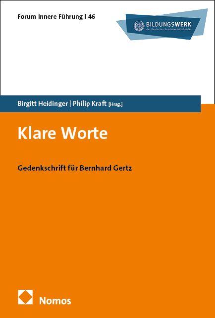 Vorderes Coverbild Klare Worte