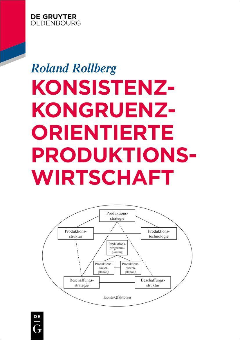 Vorderes Coverbild Konsistenz-kongruenz-orientierte Produktionswirtschaft