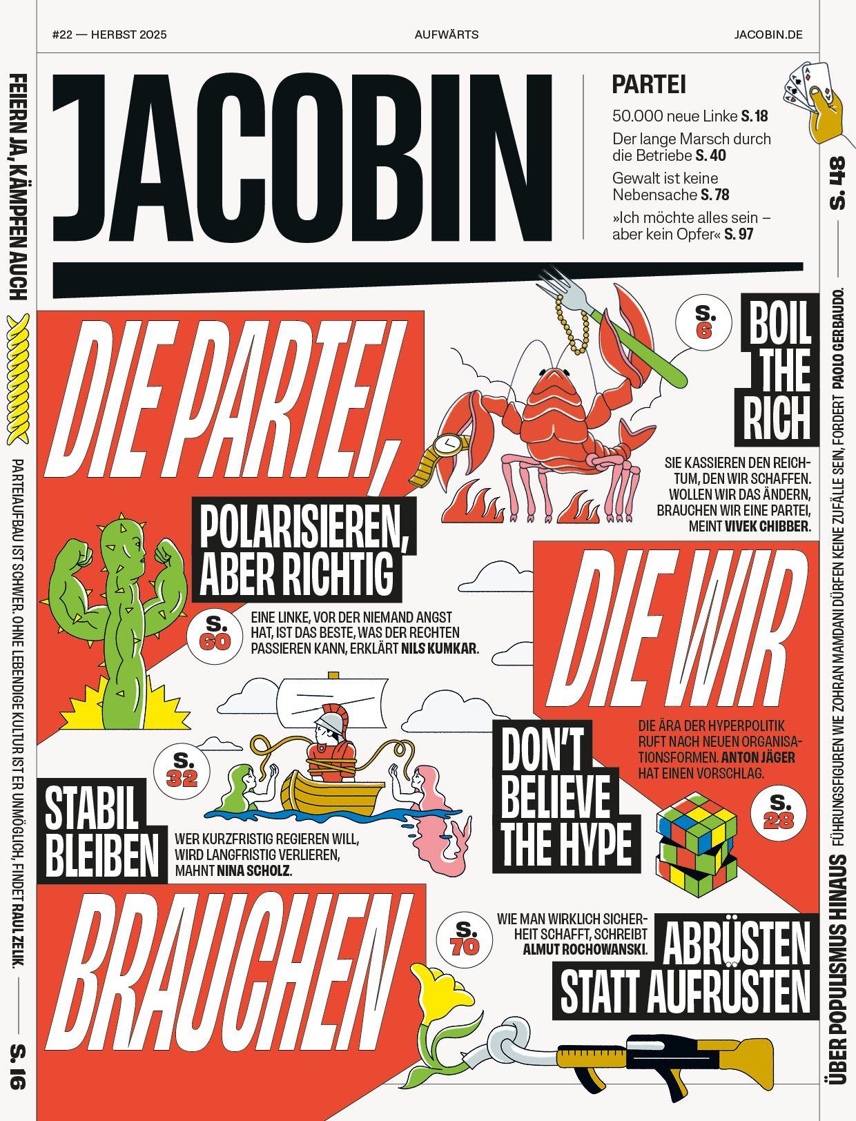 Vorderes Coverbild Die Partei, die wir brauchen