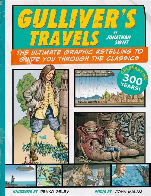 Vorderes Coverbild Classic Comics: Gulliver's Travels