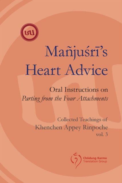 Vorderes Coverbild Manjushri's Heart Advice