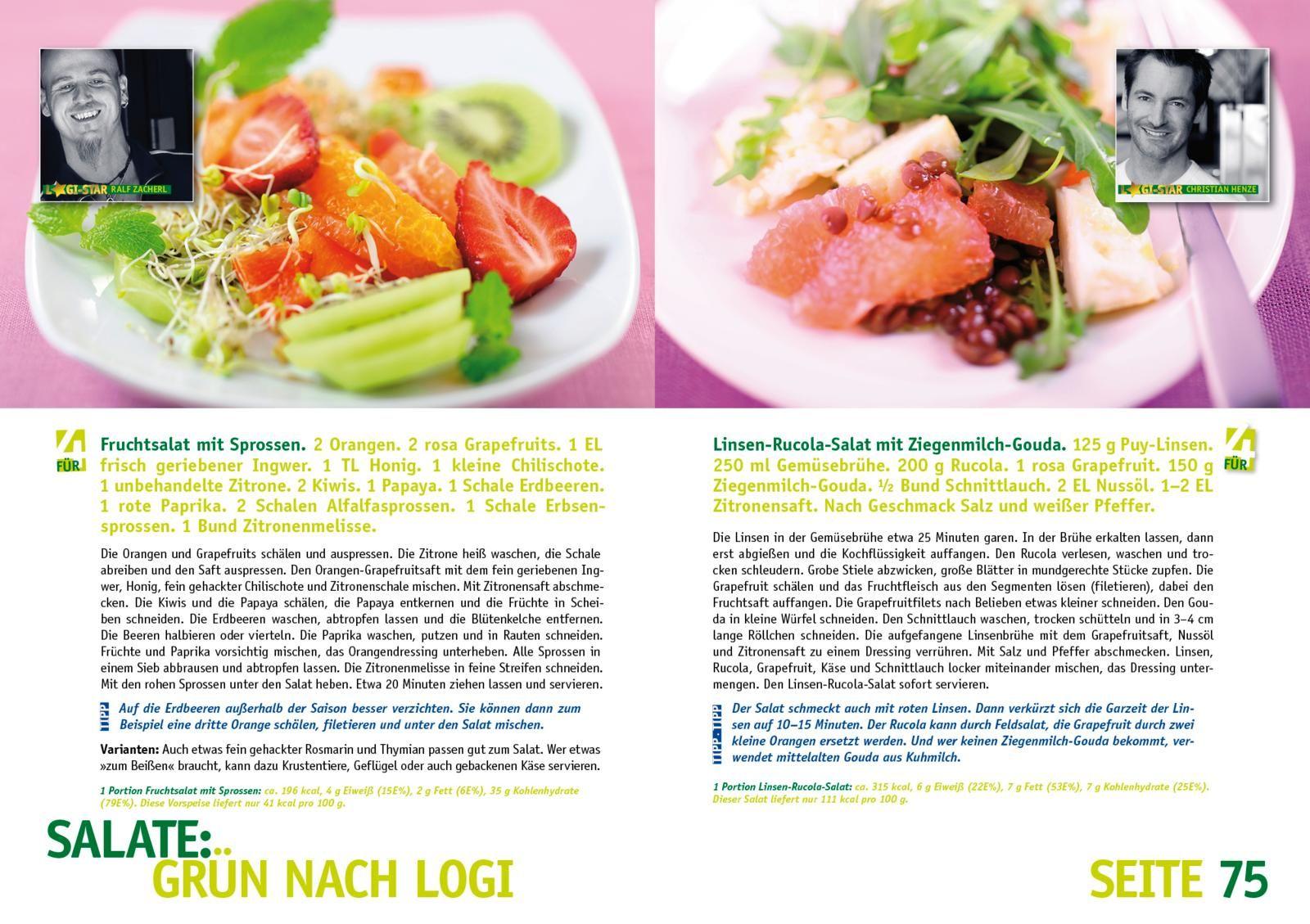 Beispielinhalt (Bild) Das große LOGI-Kochbuch