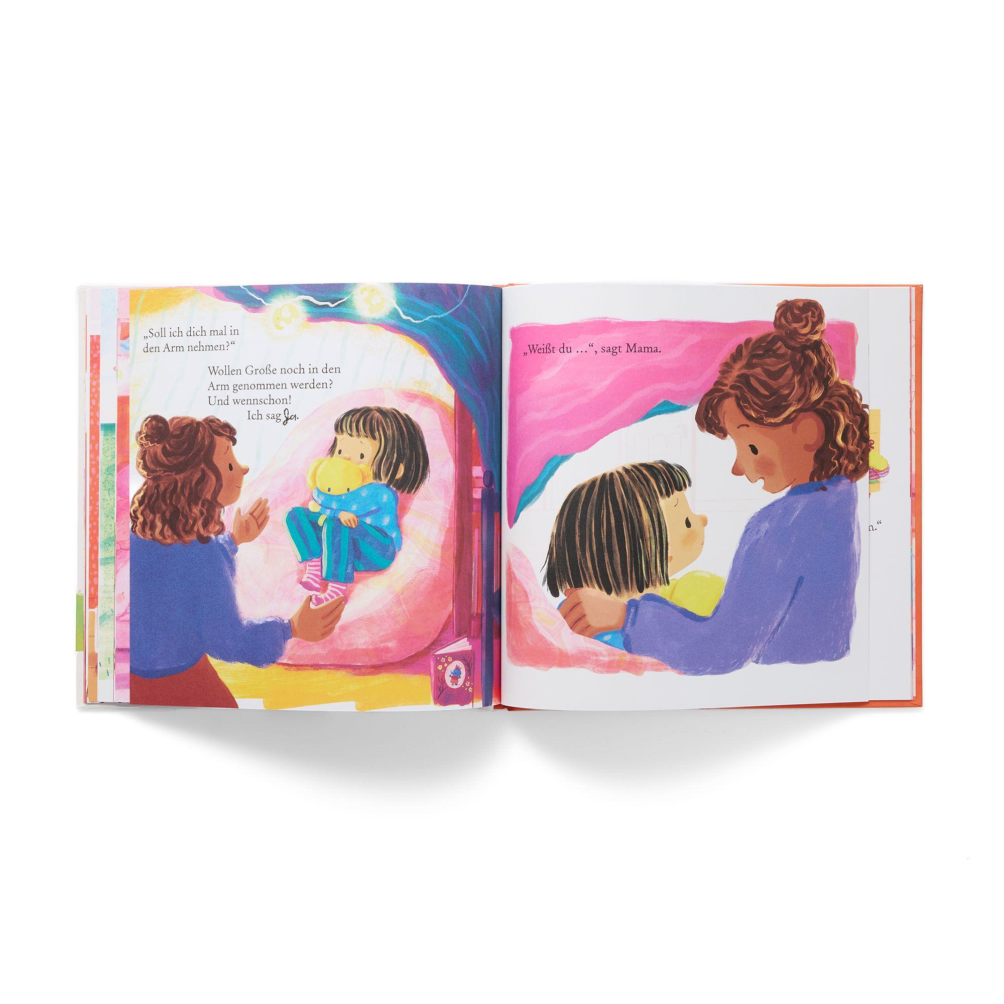 Beispielinhalt (Bild) Auch große Geschwister sind noch klein