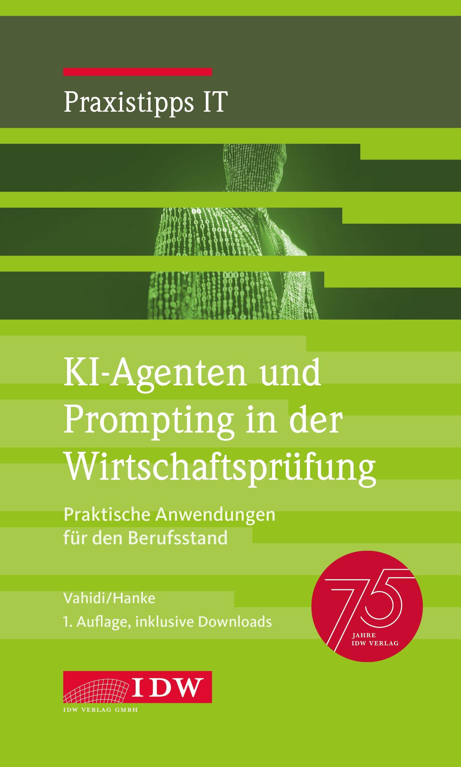 Vorderes Coverbild KI-Agenten und Prompting in der Wirtschaftsprüfung