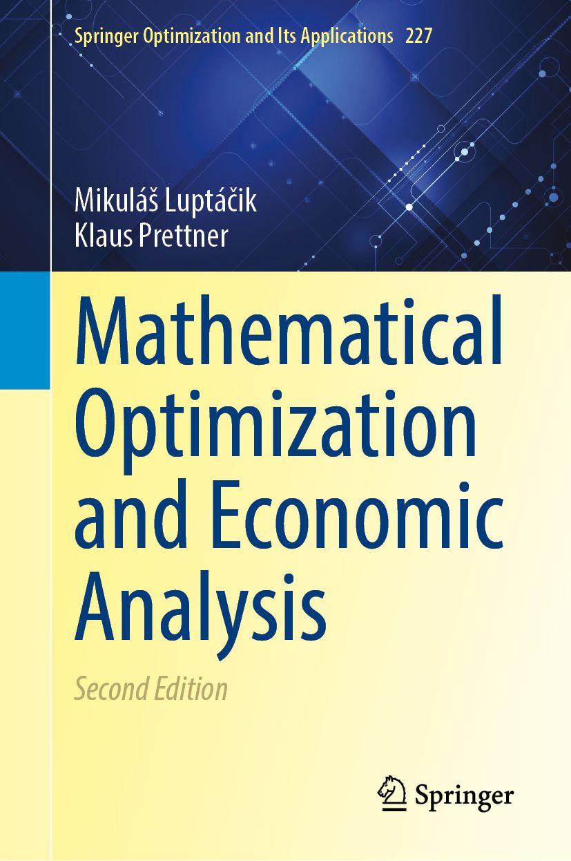 Vorderes Coverbild Mathematical Optimization and Economic Analysis