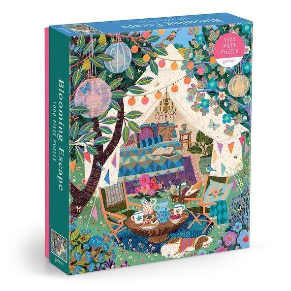 Vorderes Coverbild Victoria Ball Blooming Escape 1000 Piece Puzzle