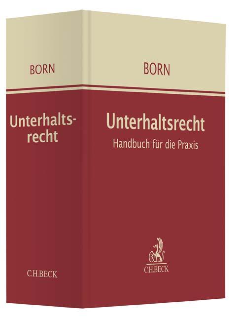 Vorderes Coverbild Unterhaltsrecht (mit Fortsetzungsnotierung). Inkl. 67. Ergänzungslieferung