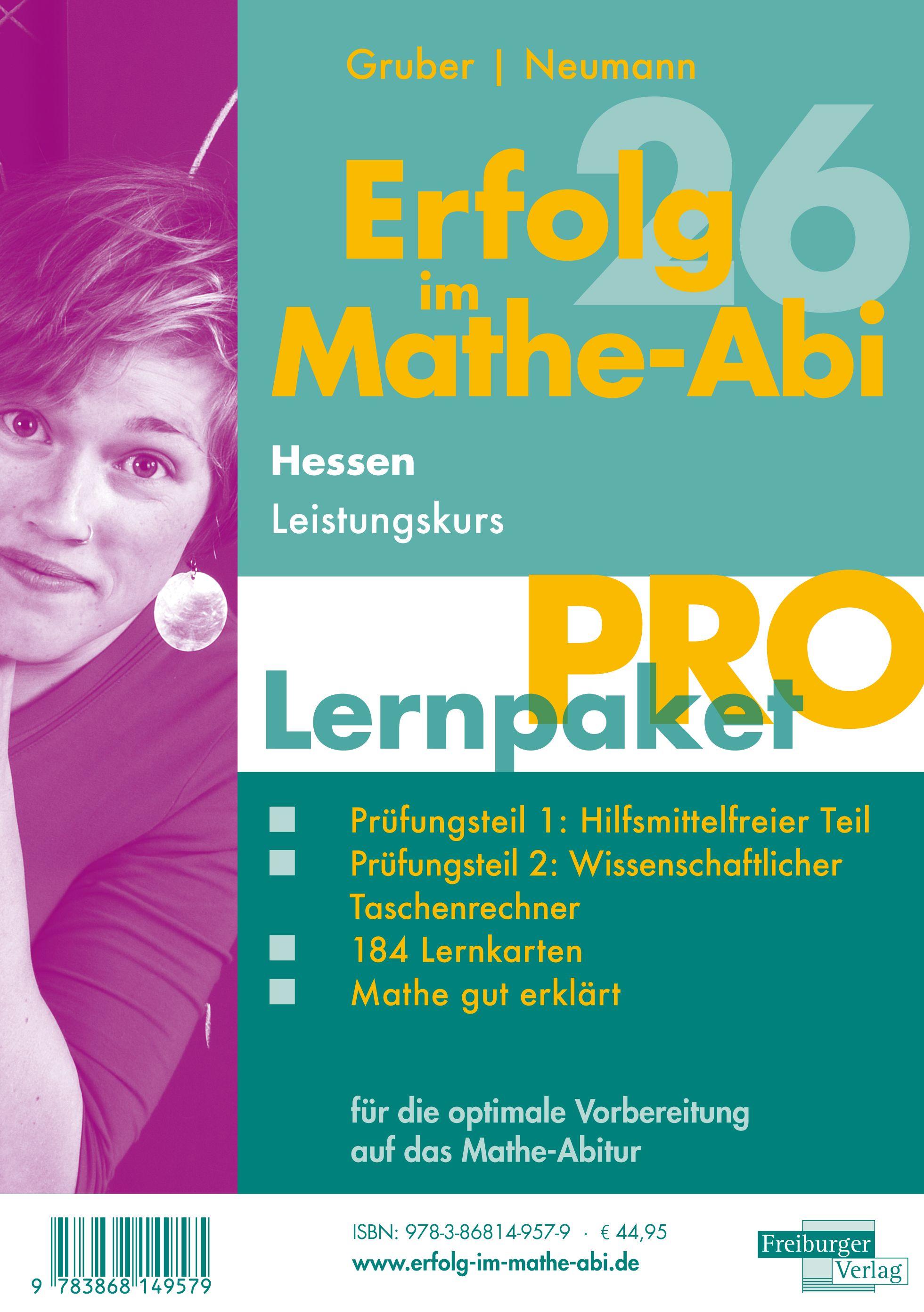 Vorderes Coverbild Erfolg im Mathe-Abi 2026 Hessen Lernpaket 'Pro' Leistungskurs