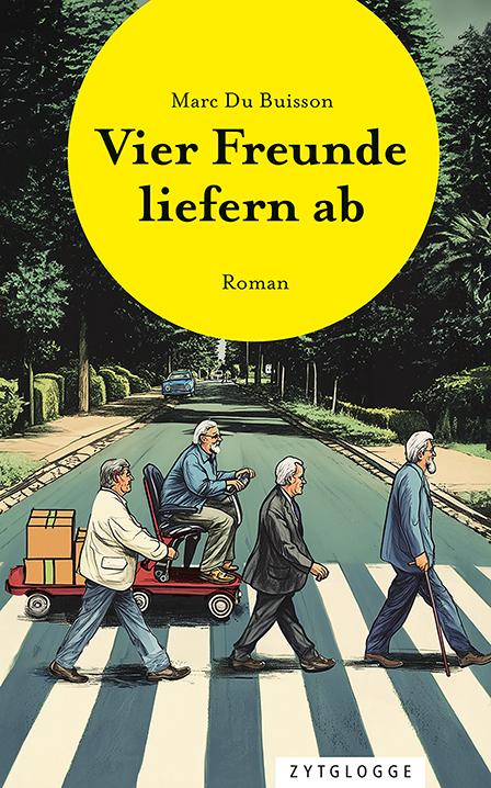 Vorderes Coverbild Vier Freunde liefern ab