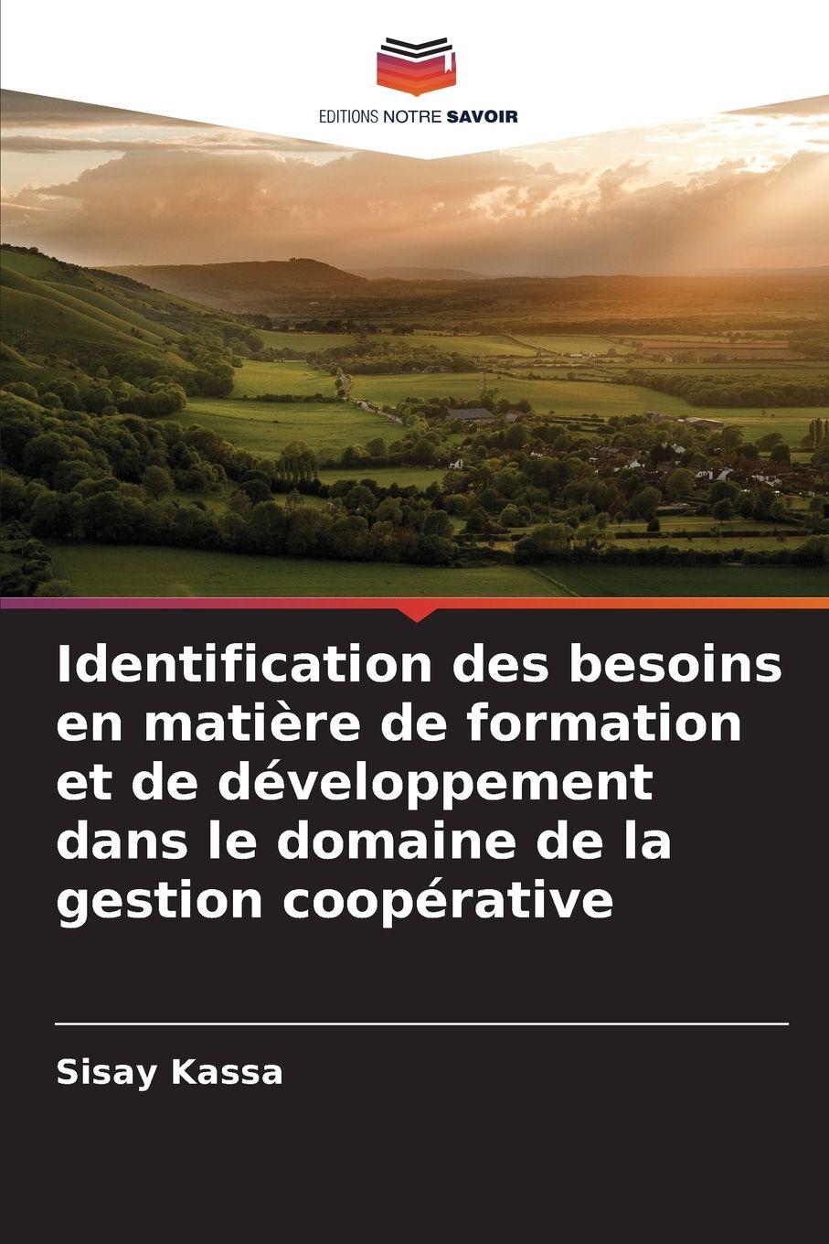 Vorderes Coverbild Identification des besoins en matière de formation et de développement dans le domaine de la gestion coopérative