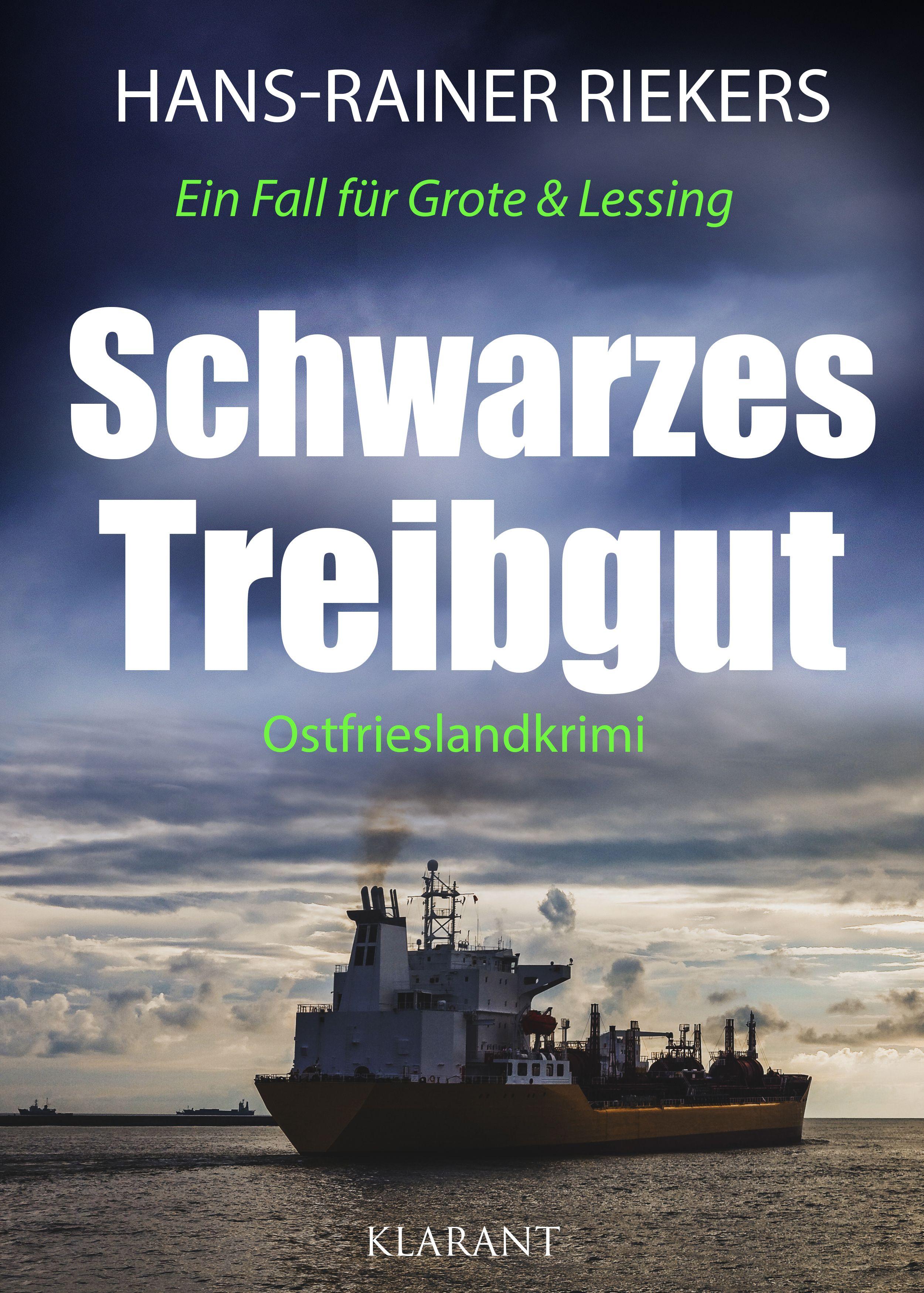 Vorderes Coverbild Schwarzes Treibgut. Ostfrieslandkrimi