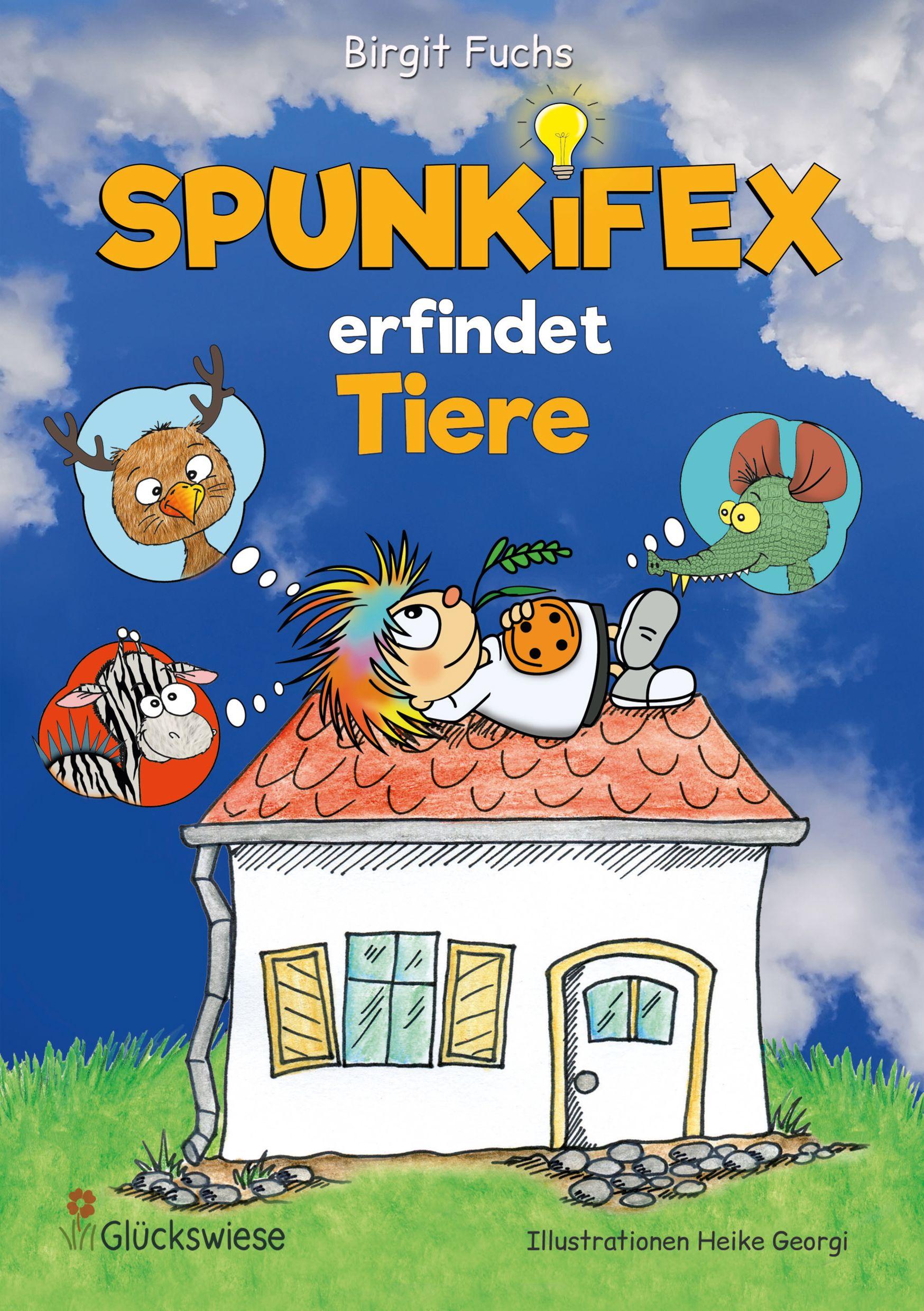 Vorderes Coverbild SPUNKIFEX erfindet Tiere