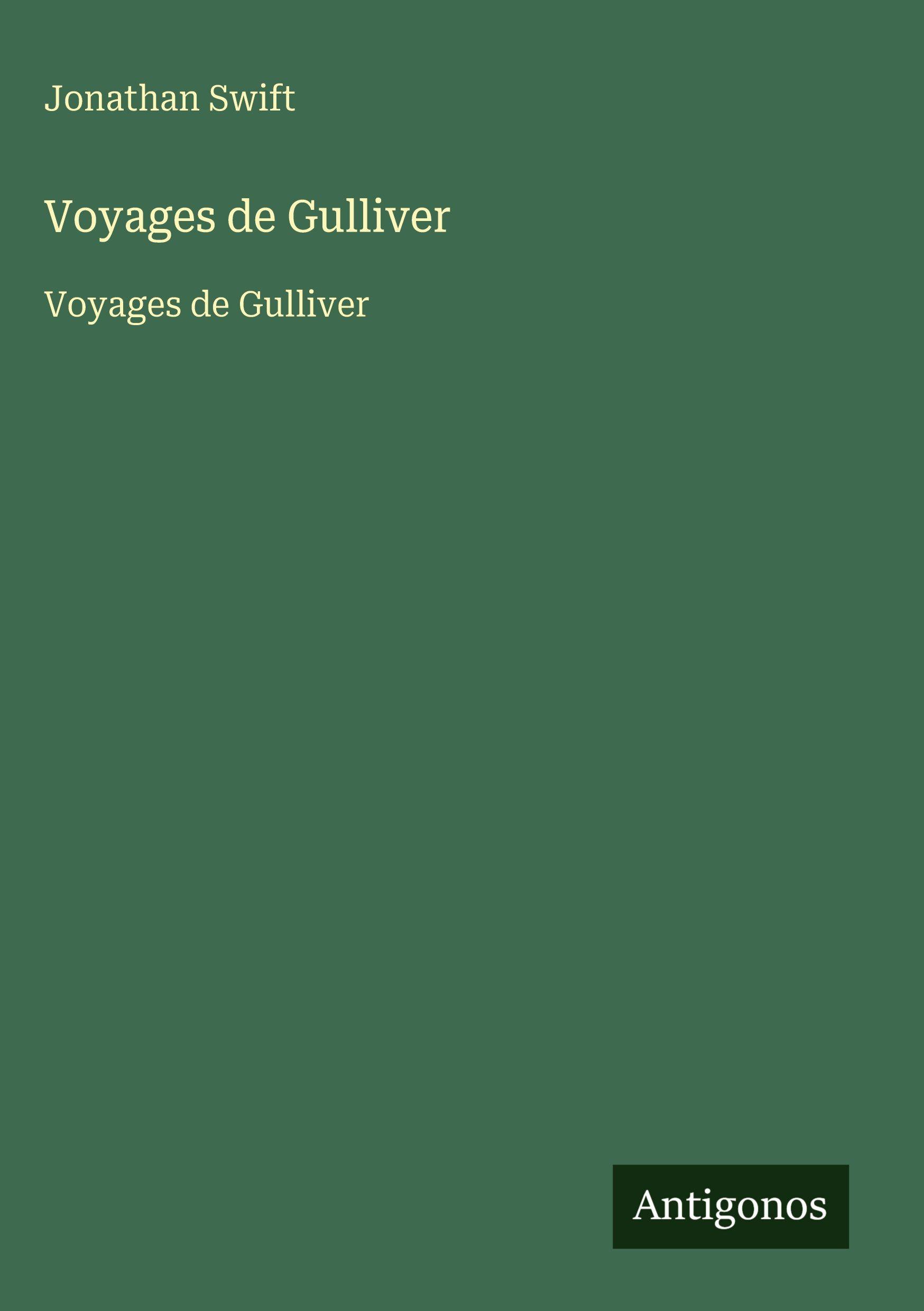 Vorderes Coverbild Voyages de Gulliver