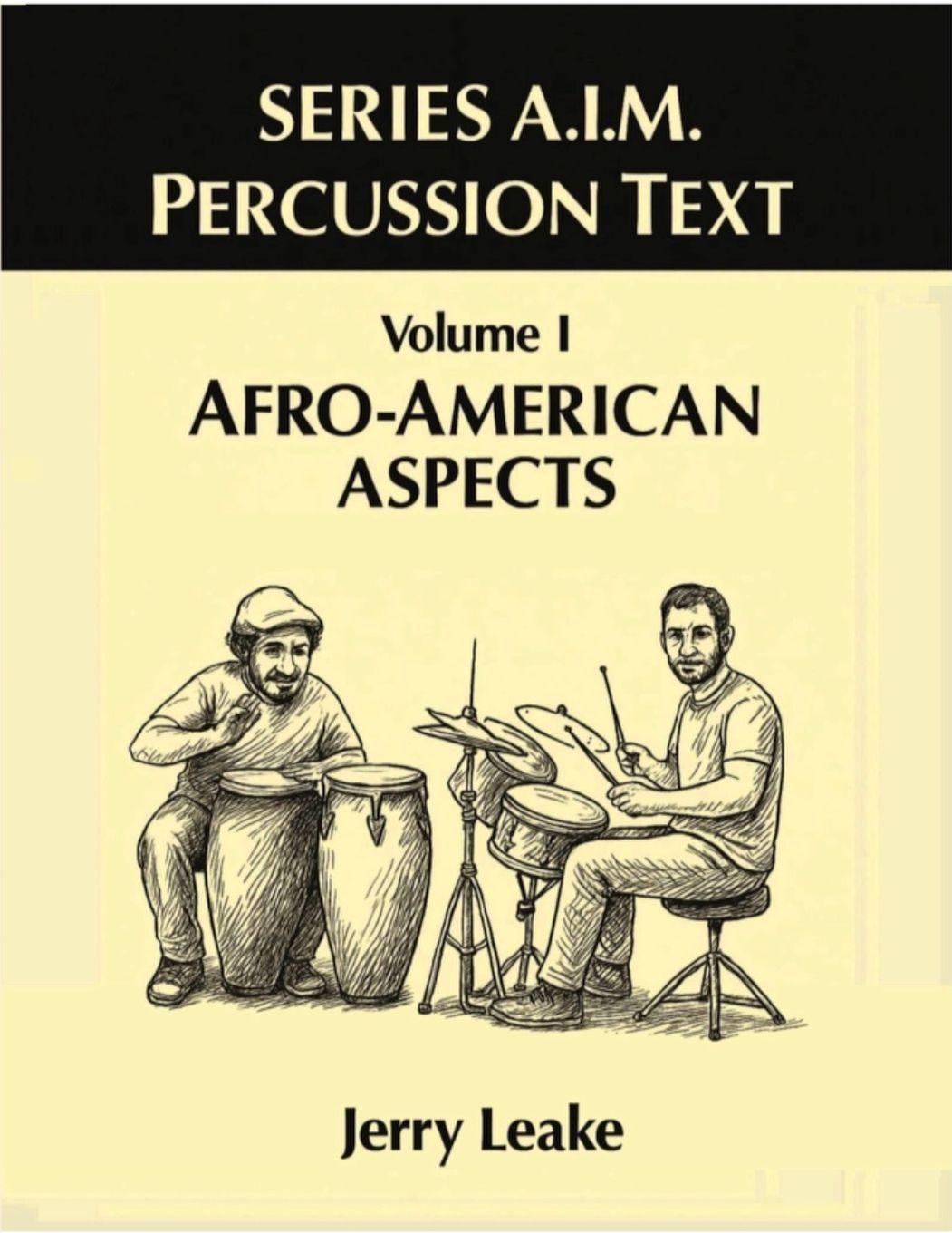 Vorderes Coverbild Series A.I.M Percussion Text, Volume 1