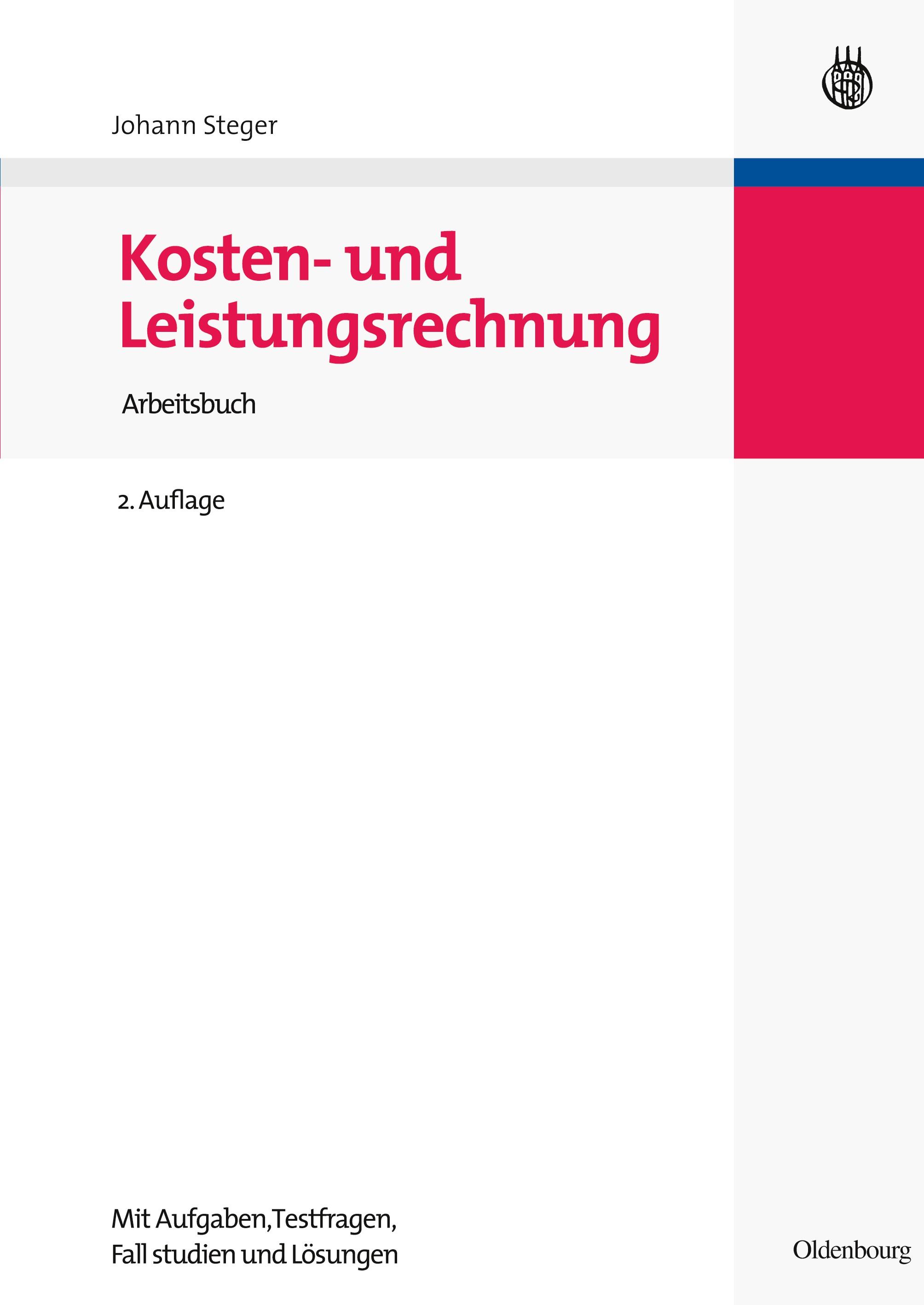 Vorderes Coverbild Kosten- und Leistungsrechnung