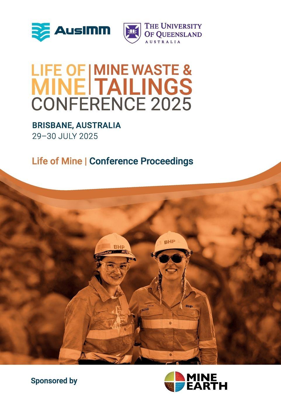Vorderes Coverbild Life of Mine | Mine Waste and Tailings Conference 2025 - vol 1