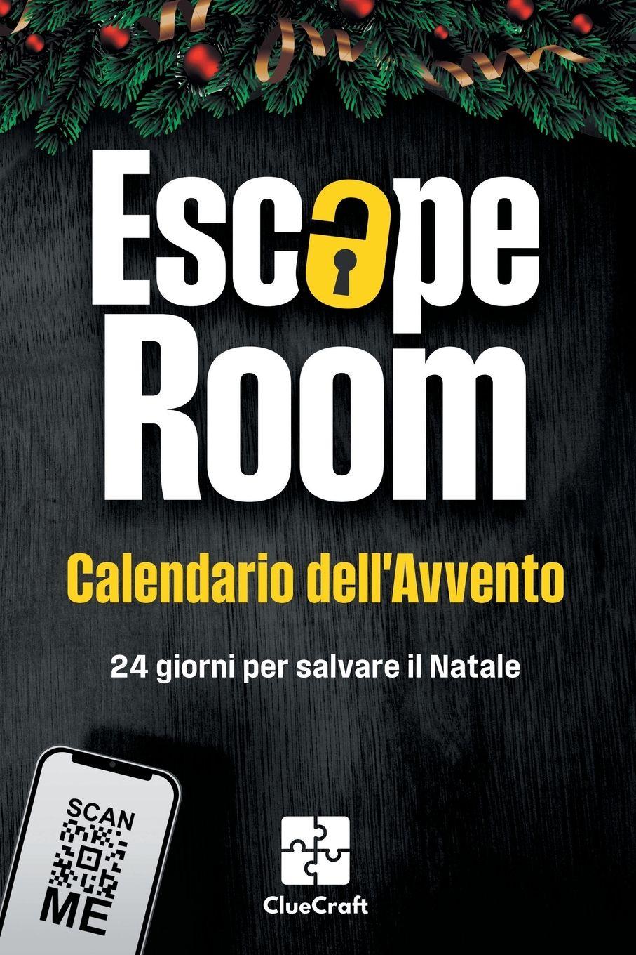 Vorderes Coverbild Il calendario dell'Avvento Escape Room