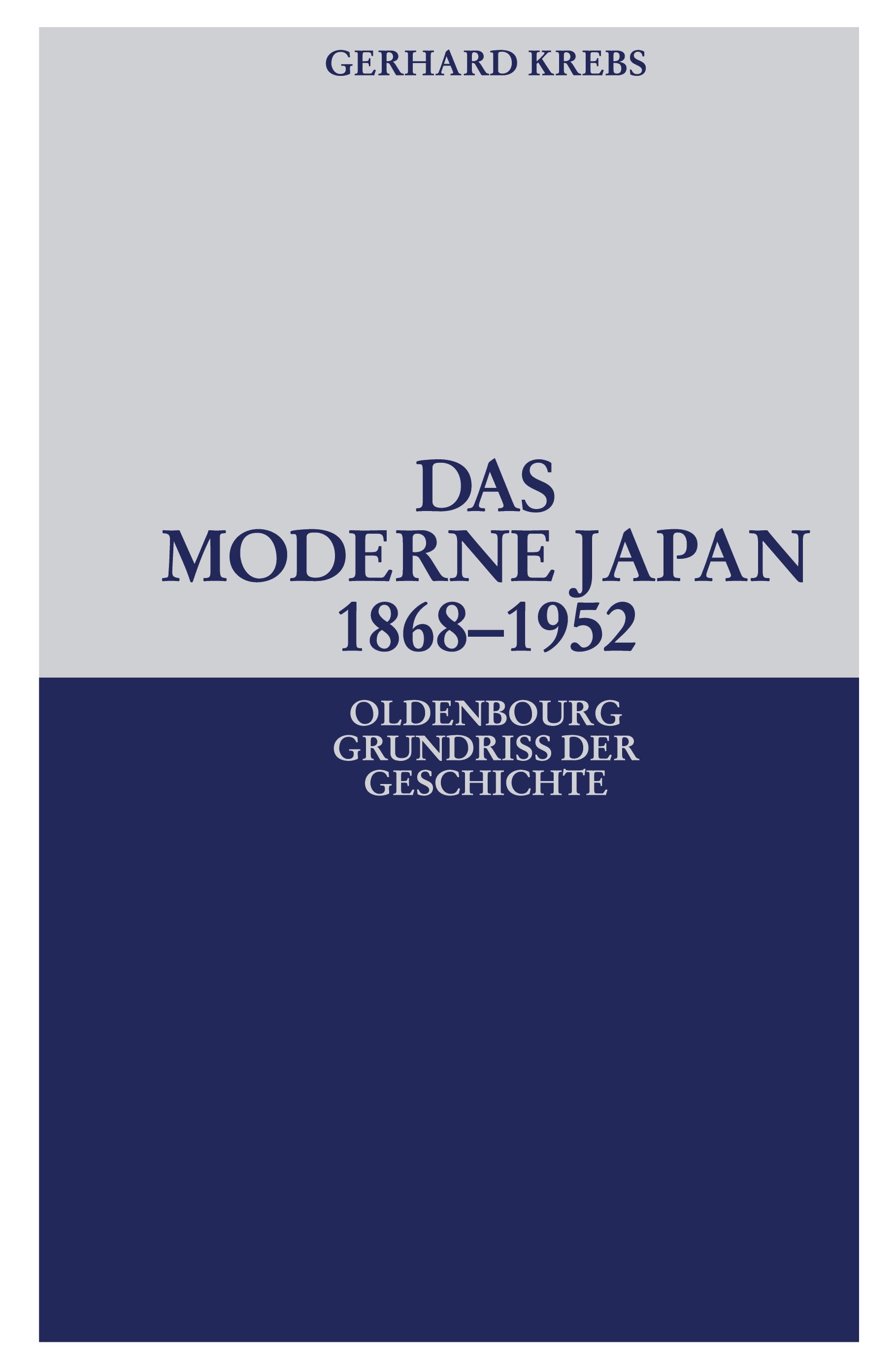 Vorderes Coverbild Das moderne Japan 1868-1952