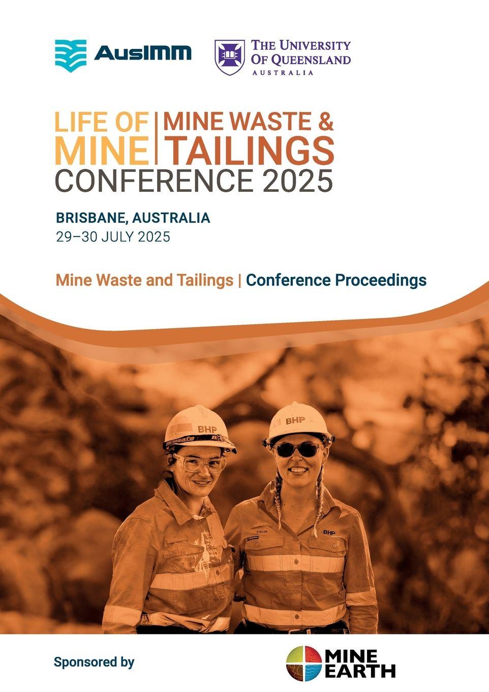 Vorderes Coverbild Life of Mine | Mine Waste and Tailings Conference 2025 - vol 2