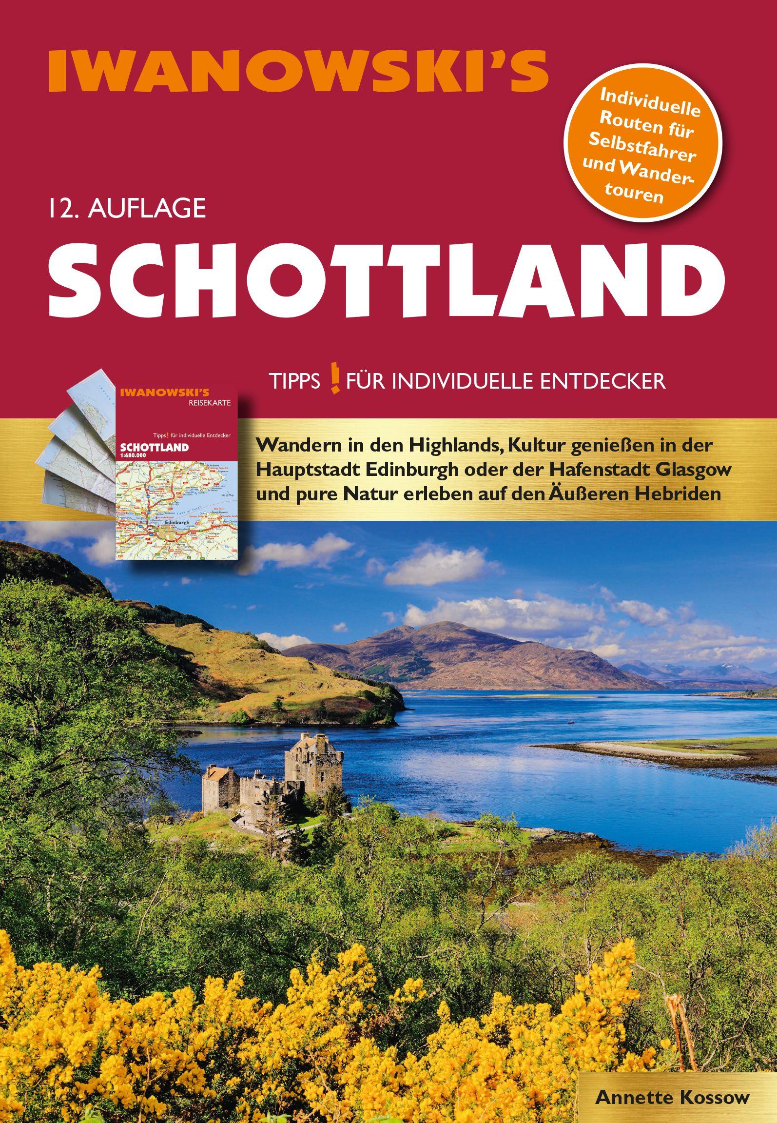 Vorderes Coverbild Schottland - Reiseführer von Iwanowski
