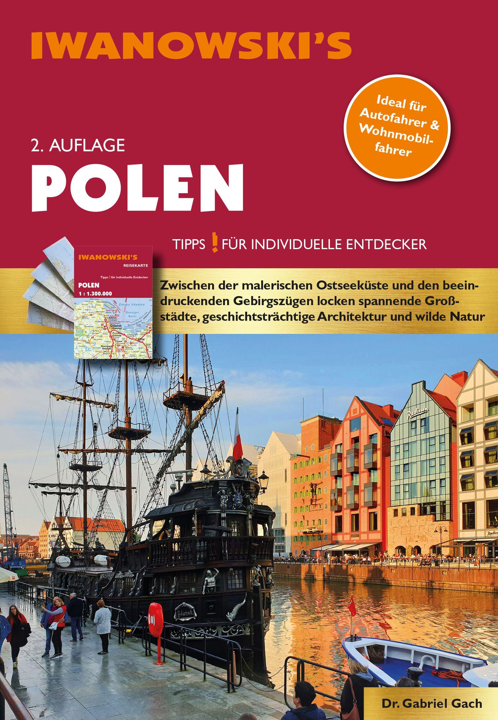 Vorderes Coverbild Polen - Reiseführer von Iwanowski