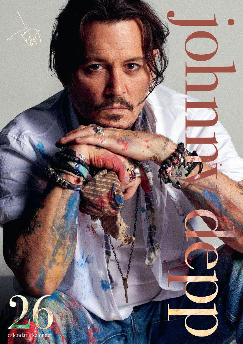 Vorderes Coverbild Johnny Depp 2026 Offizieller Kalender