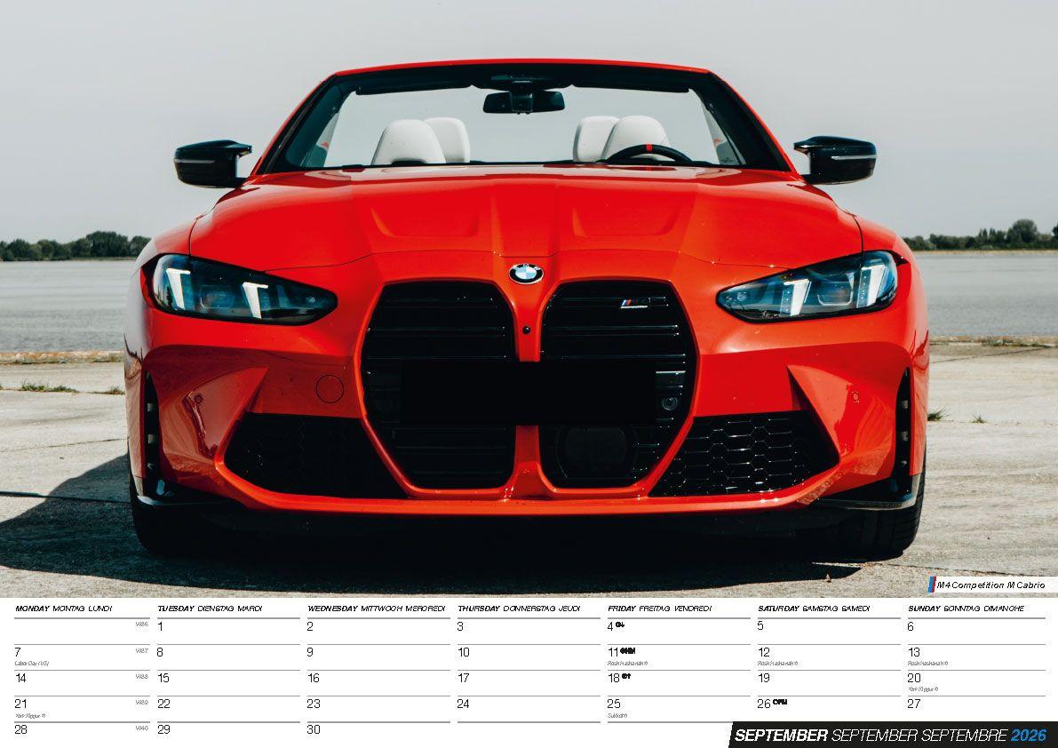 Beispielinhalt (Bild) M 2026 Kalender