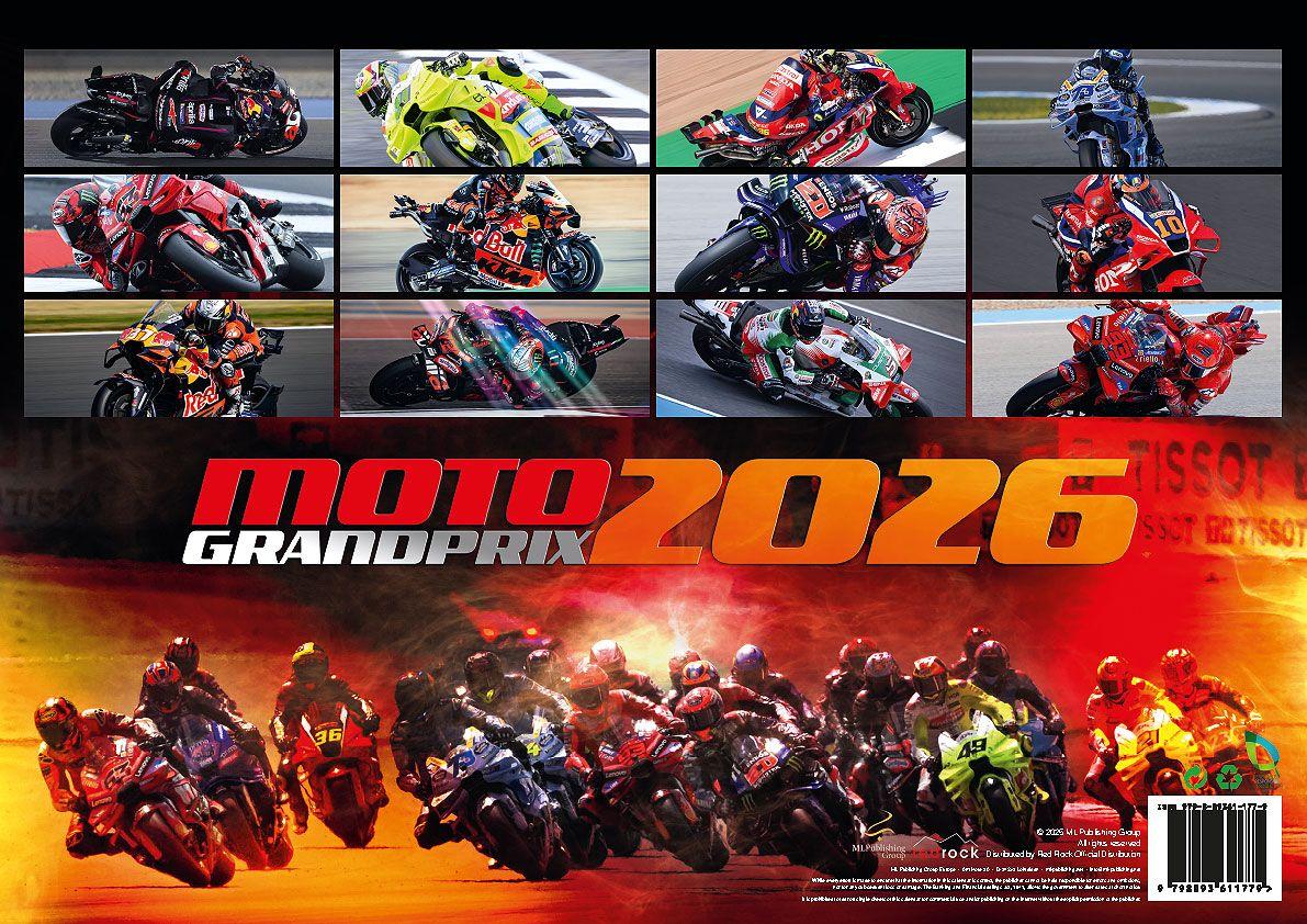 Beispielinhalt (Bild) Moto GP Kalender 2026