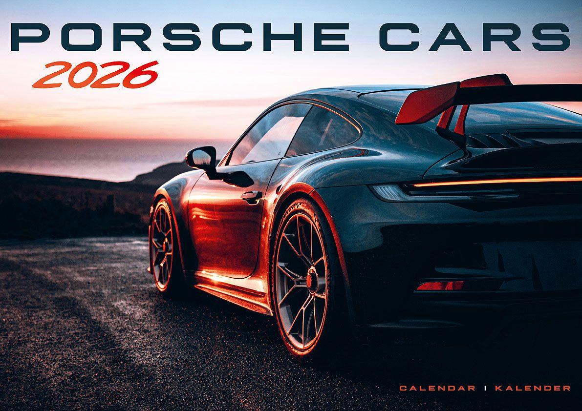 Vorderes Coverbild Porsche Kalender 2026