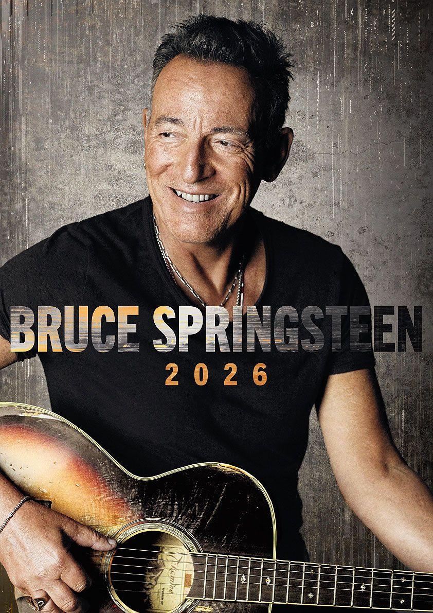 Vorderes Coverbild Bruce Springsteen Kalender 2026